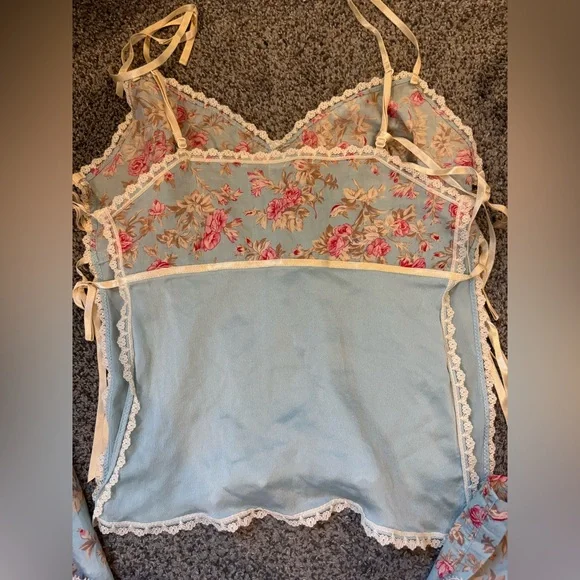 Victoria’s Secret Vintage Silk and Cotton Set - Picture 6 of 8